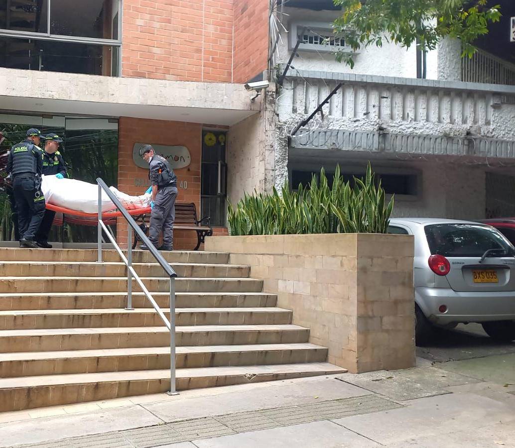 Kevin López Tafur murió al interior de un edificio en El Poblado. FOTO: Mauricio Palacio