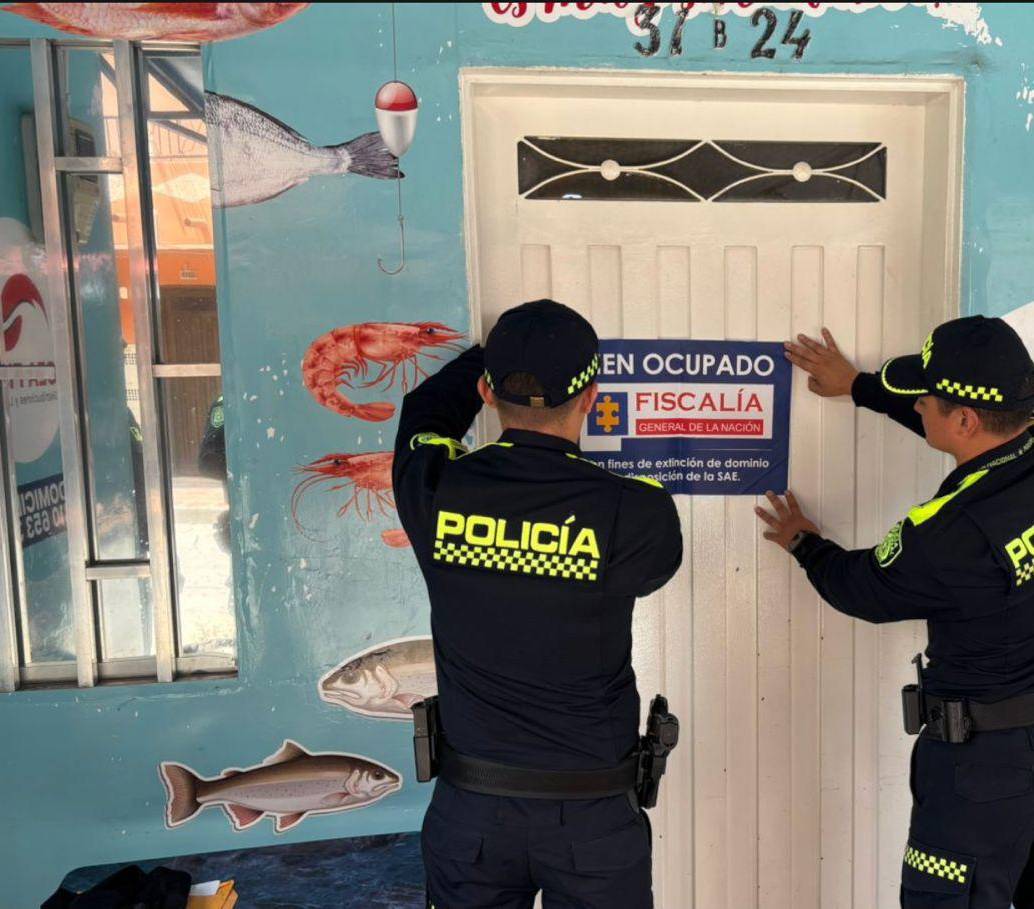 Esta fue una de las 12 propiedades que las autoridades incautaron en medio de los operativos contra esta red dedicada al tráfico de migrantes para cruzar el Tapón del Darién rumbo hacia Estados Unidos. FOTO: CORTESÍA DIJÍN POLICÍA NACIONAL