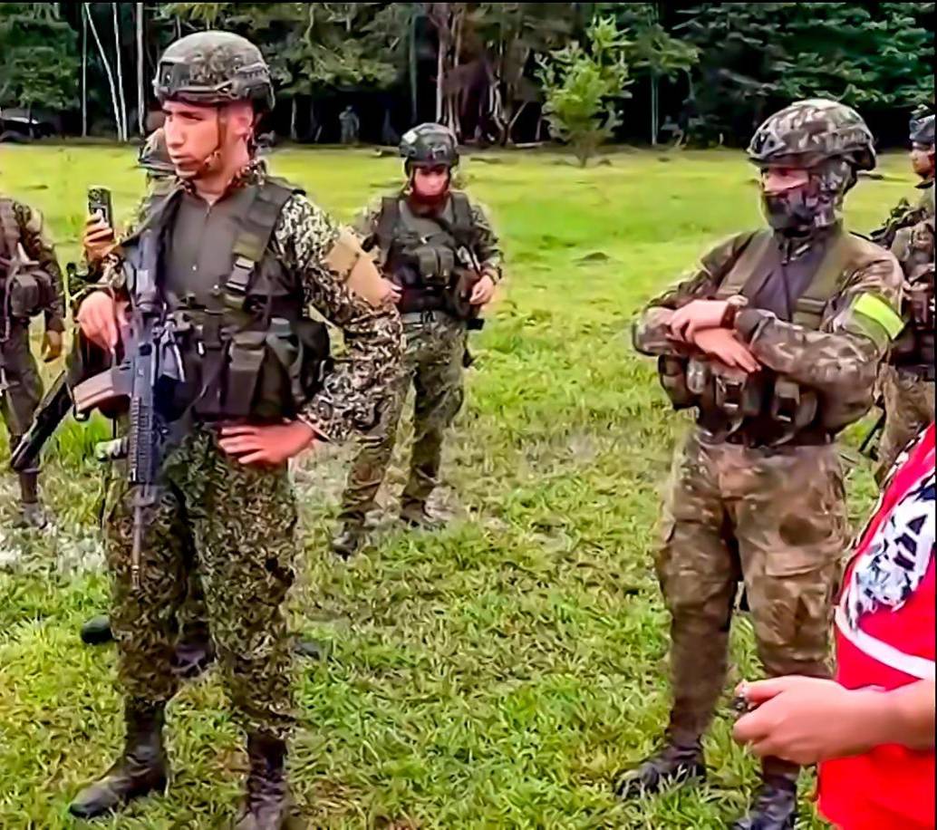 33 soldados fueron secuestrados por una comunidad en Guaviare. FOTO: CORTESÍA