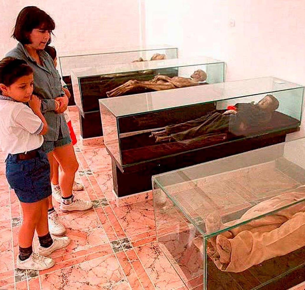 La primer momia del cementerio de San Bernardo, Cundinamarca apareció en 1963. Desde entonces no ha podido revelarse la causa de la momificación de algunos cuerpos. Foto Getty.