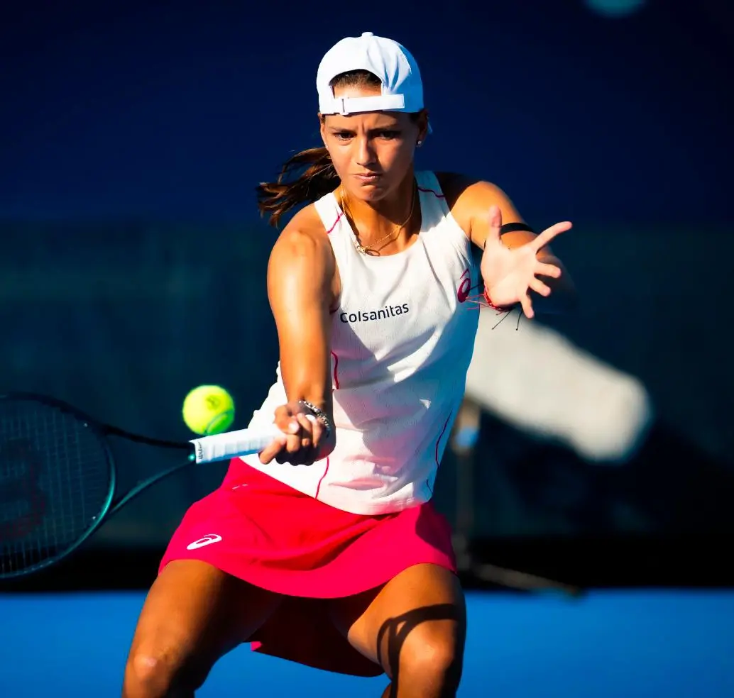 Emiliana Arango era la última cuota colombiana en el US Open. Foto: Getty