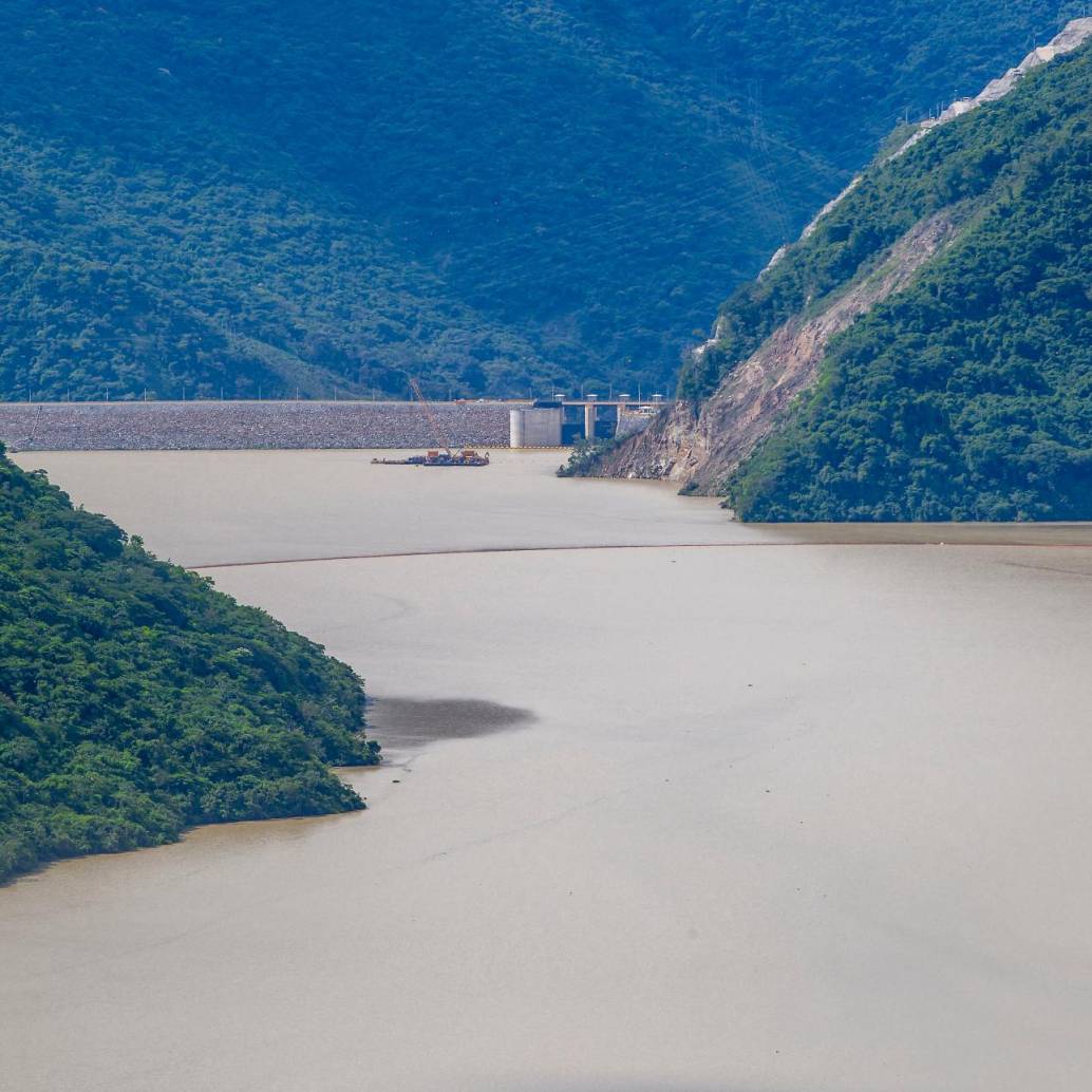 Según el reporte, el embalse de Hidroituango es uno de los más afectados por la sequía. FOTO: JUAN ANTONIO SÁNCHEZ