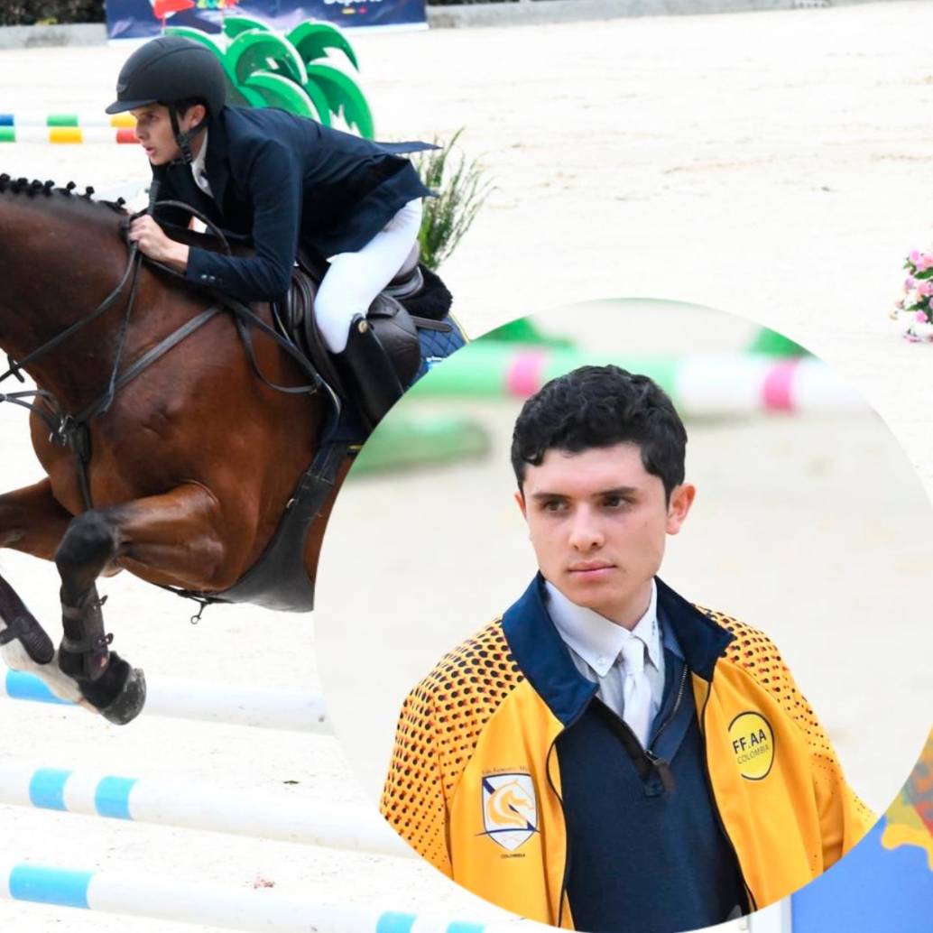 Santiago Mora, el jinete colombiano que quiere dejar un legado en el ecuestre colombiano. Foto: Cortesía 