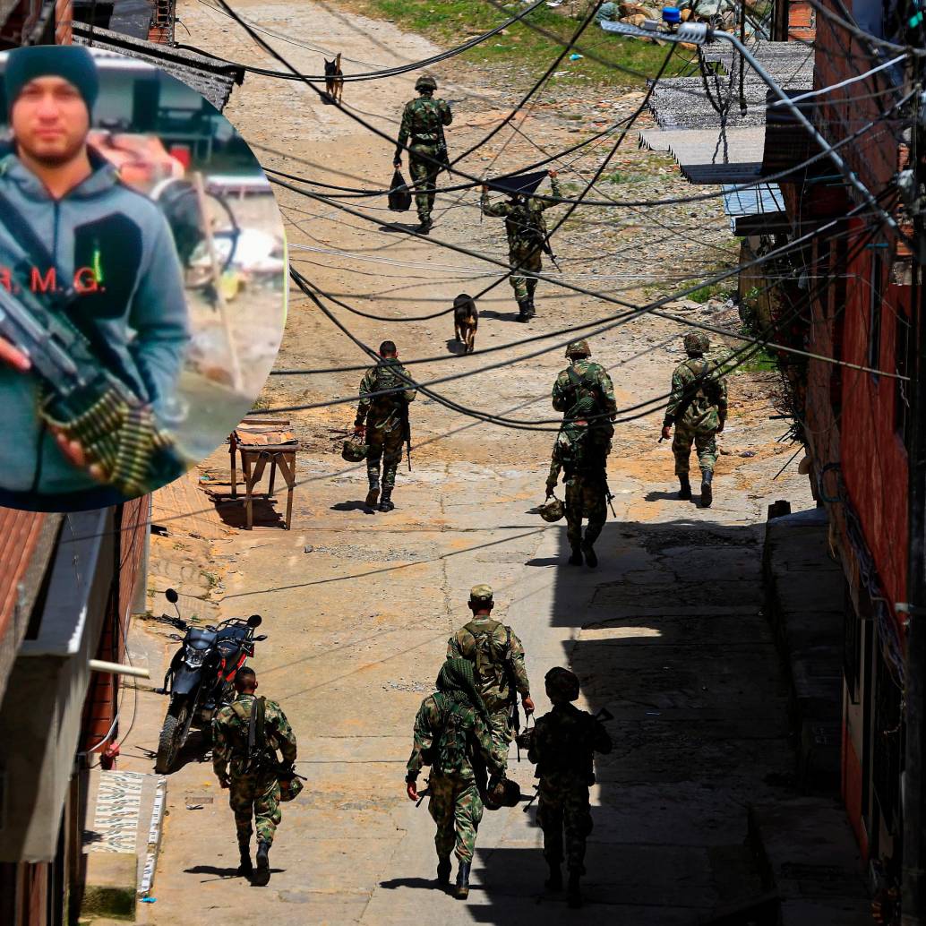 En Briceño, donde ahora opera la nueva milicia que tomó el alias de Cabuyo, la fuerza pública ha sido atacada incluso en plena cabecera municipal. FOTO: MANUEL SALDARRIAGA Y CORTESÍA