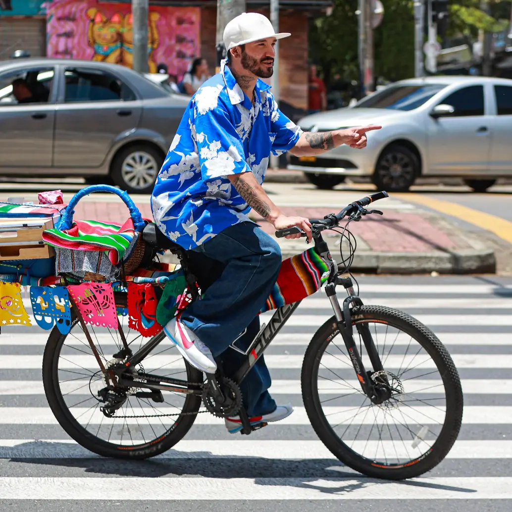 Yosua Iram es mexicano, pero vive en Colombia hace cinco años. FOTO MANUEL SALDARRIAGA