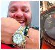 En un video, Miguel Quintero aparece chicaneando con un Rolex, y en una foto se muestra conduciendo un Ferrari. FOTOS: CORTESÍA