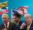 Ambos políticos, Petro y Uribe, representan polos ideológicos opuestos y vuelven a ser protagonistas de la polarización del país a pocos meses de las elecciones legislativas de marzo y presidenciales de mayo de 2026. En la ecuación entra Estados Unidos pues Trump y Rubio apoyan al exmandatario sin dudar. FOTOS Presidencia y GETTY y Freepik