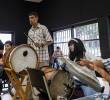 La Red de Escuelas de Música de Medellín creó una orquesta integrada en su totalidad por estudiantes neurodiversos. FOTO Camilo Suárez.