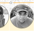 Fredy de Jesús David Giraldo (izq.) y Elkin de Jesús Oquendo Graciano (der.) son los dos últimos firmantes de paz asesinados en Antioquia. FOTOS Cortesía Indepaz