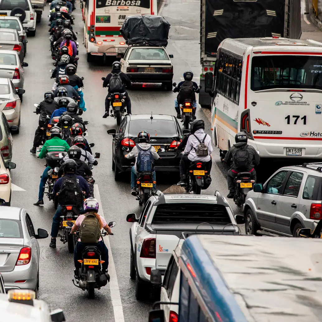 Con la medida del pico y placa se buscan disminuir las congestiones en los principales corredores viales del Valle de Aburrá. FOTO: CAMILO SUÁREZ