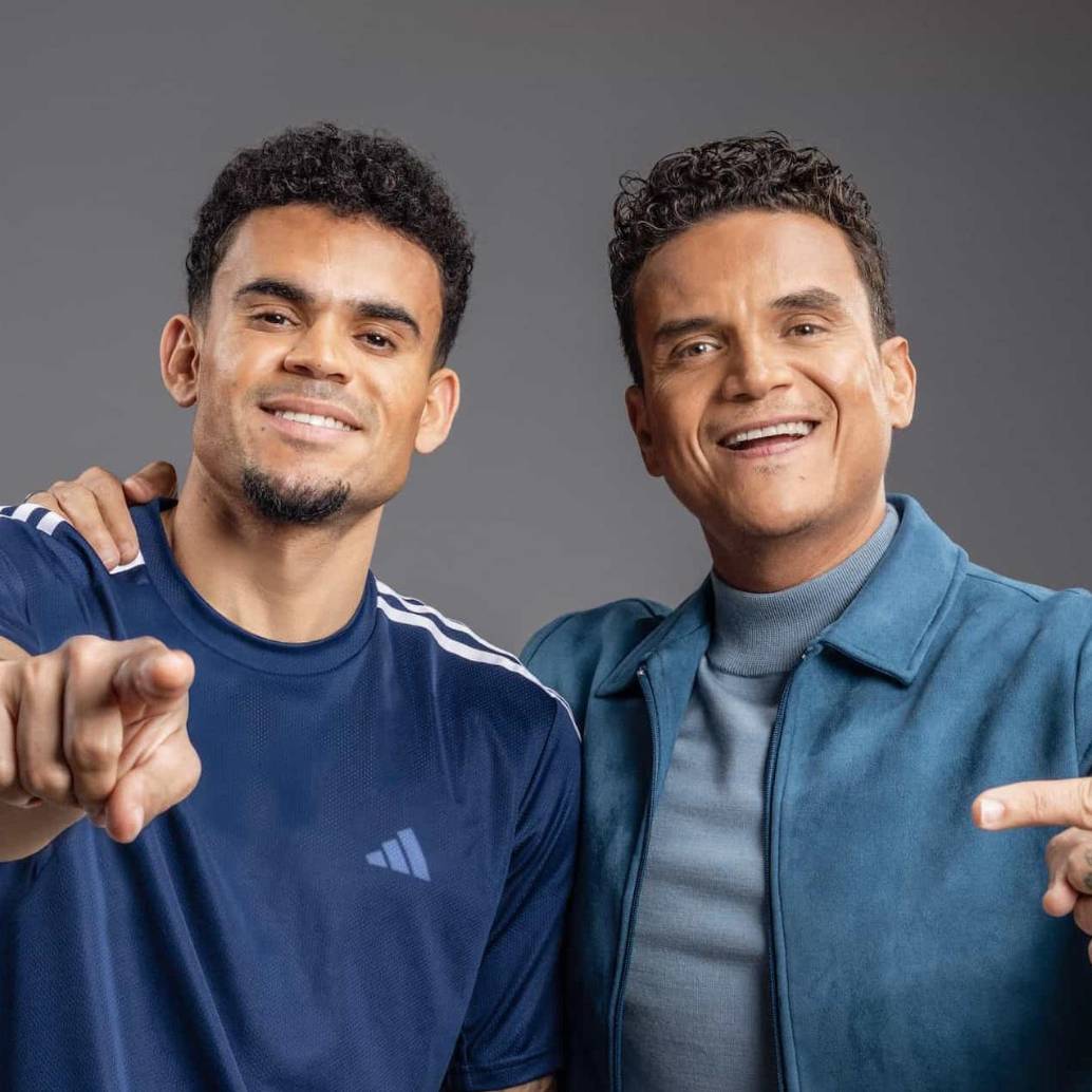 Luis Díaz aparece bailando junto a Silvestre Dangond en su nueva colaboración. FOTO: Cortesía