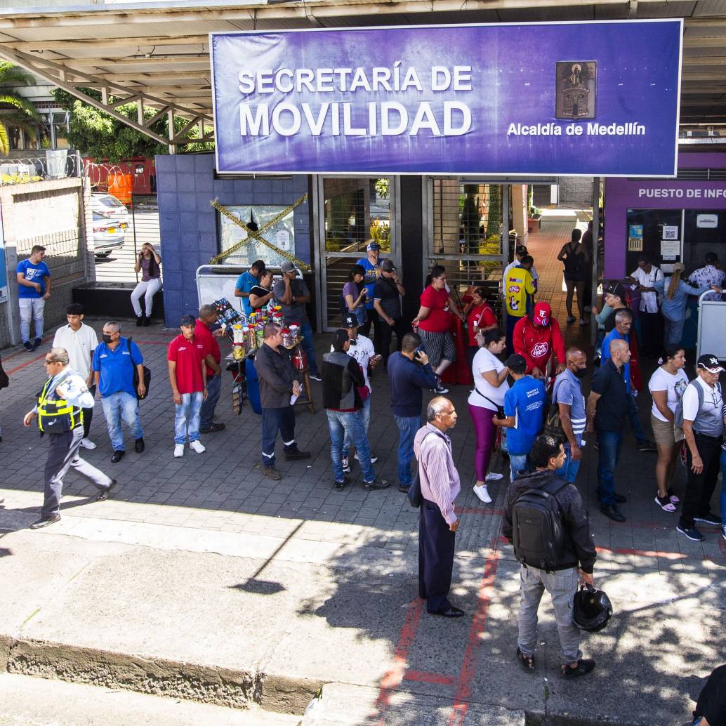 Foto de referencia de la secretaría de Movilidad de Medellín. Foto: Julio Cesar Herrera Echeverri.