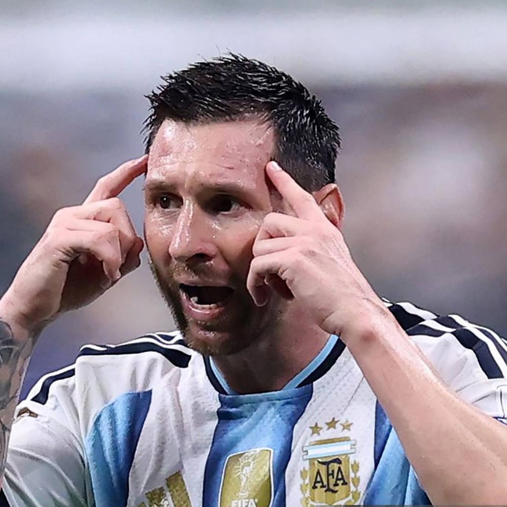 Lionel Messi lanzó una arenga llamativa a sus compañeros previo a la final ante España. Foto: Getty Images