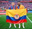 Los colombianos Daniel Muñoz y Jéfferson Lerma disputarán el título de la Community Shield ante Liverpool. FOTO GETTY