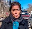 La periodista Catalina Gómez Ángel nació en Pereira, pero hace más de 15 años vive en el Medio Oriente. Es la corresponsal de guerra más famosa de Colombia en la actualidad. <b><span class=mln_uppercase_mln> </span></b>FOTO<b><span class=mln_uppercase_mln> Captura de video</span></b>