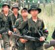 Reclutamiento de niños y niñas para la guerra. Foto: Colprensa