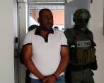 Jaider Díaz Carabalí, alias “el Papá”, fue capturado por la Policía en las afueras de un parqueadero de Jamundí, Valle del Cauca. Una corte federal de Texas, EE.UU., pidió su extradición. FOTO cortesía de la policía.