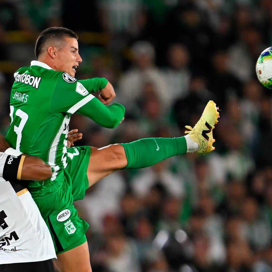 James Rodríguez firmó con Atlético Nacional en el segundo semestre del 2026. Foto: AFP
