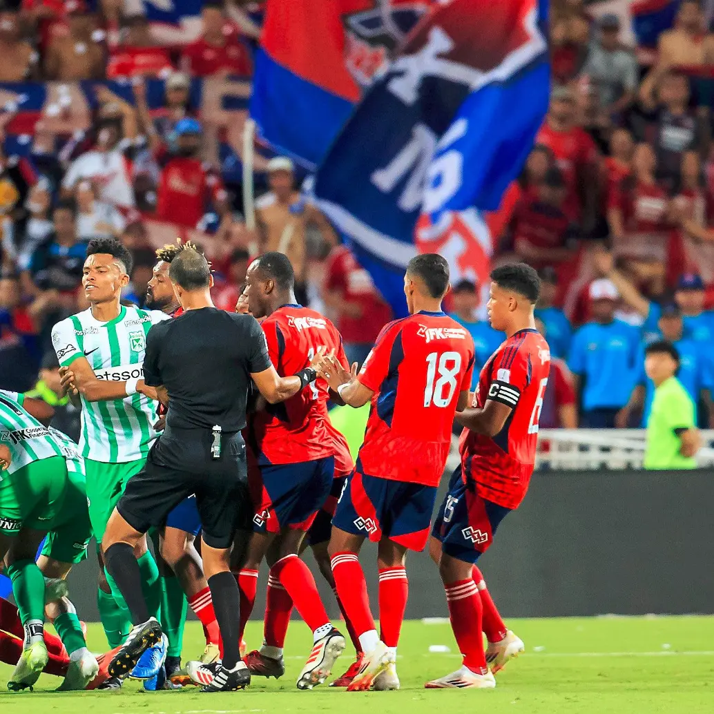 Independiente Medellín y Atlético Nacional se enfrentan en un nuevo clásico paisa. FOTO CAMILO SUÁREZ