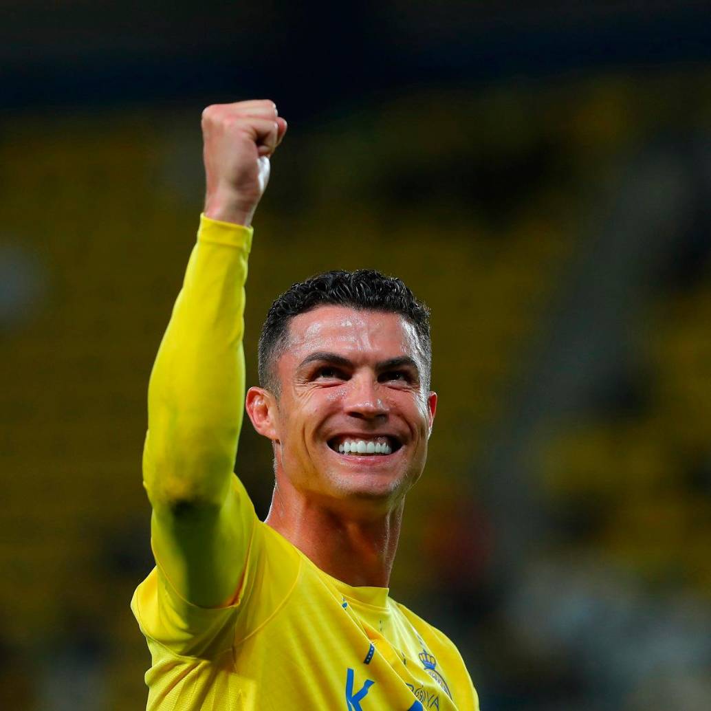 Cristiano, de 41 años de edad, sigue brillando en el fútbol mundial. FOTO X-Al-Nassr F. C.