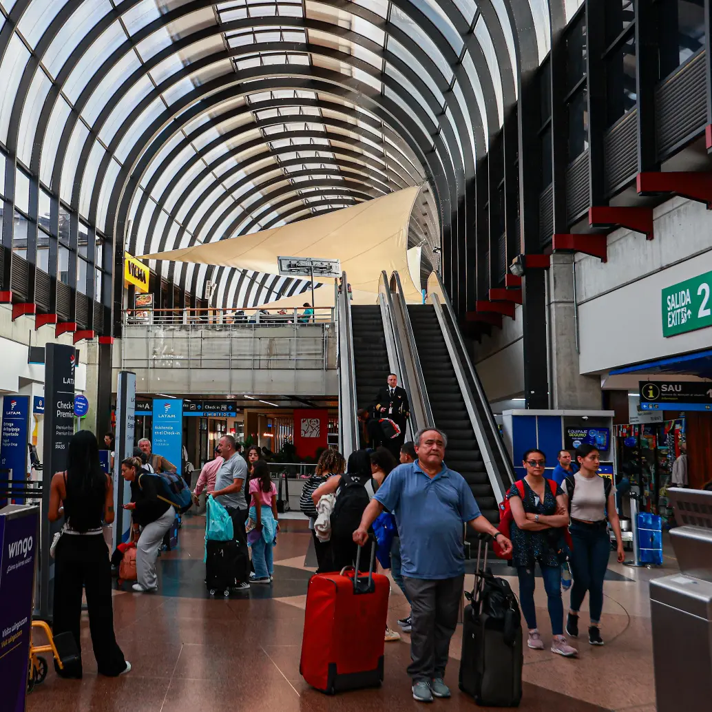 Entre enero y septiembre de este año, se movilizaron 18,3 millones de pasajeros en vuelos internacionales. FOTO Manuel Saldarriaga