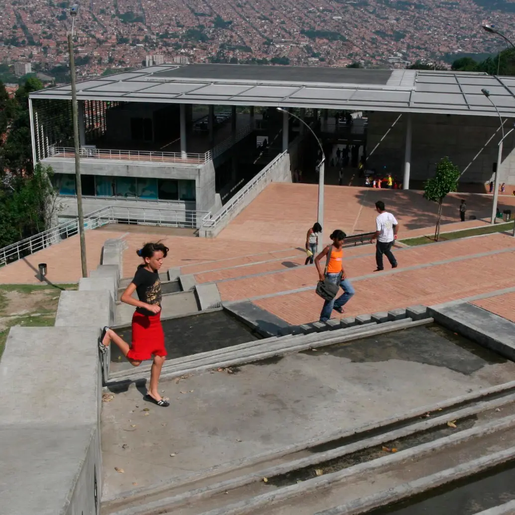 Parque Biblioteca Tomás Carrasquilla La Quintana. Foto: EL COLOMBIANO
