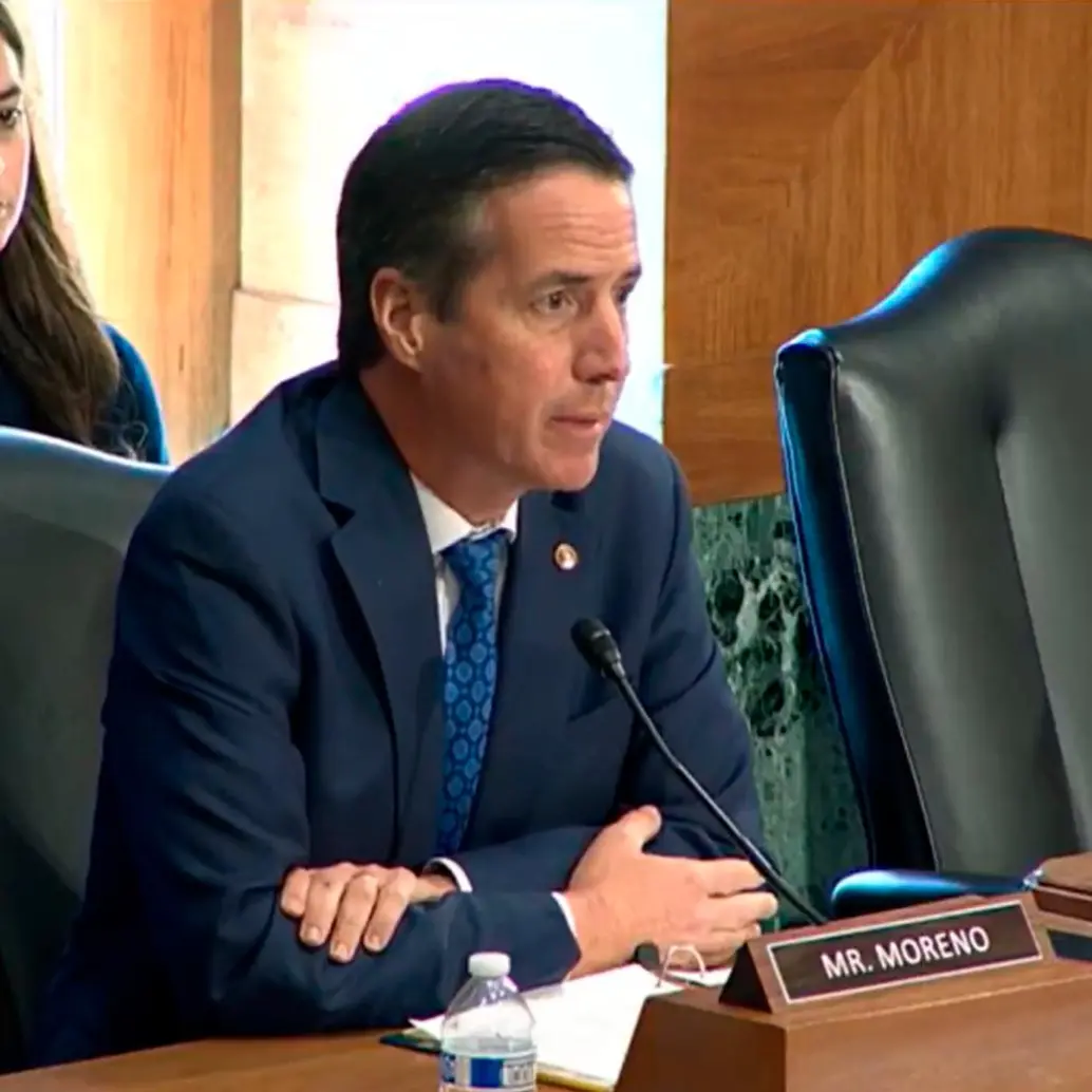 Bernie Moreno, congresista estadounidense de origen colombiano. FOTO: TOMADA DE @berniemoreno.