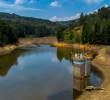 Así se ha visto represa de Piedras Blancas en el Oriente de la ciudad. Este embalse surte al Nororiente de Medellín. Foto: Camilo Suárez