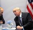 A pesar de amenazar con aranceles del 100 %, Donald Trump afirmó mantener relaciones diplomáticas con Vladimir Putin. Foto: Getty Images