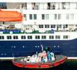Imagen del crucero que actualmente navega desde Cabo Verde hacia el archipiélago español de Canarias. FOTO Tomada de video