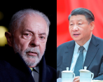 El presidente de Brasil, Lula da Silva, tiene una cita con el mandatario de China, Xi Jinping, con quien espera buscar alternativas que les permita incidir en la guerra que desató Rusia sobre Ucrania. FOTO Getty
