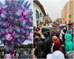 Desde las 6:00 a.m. de este domingo están elevando globos en Venecia. FOTOS: CORTESÍA