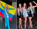 María Fernanda Aristizábal y otras candidatas de Miss Universo este año. FOTOS Cortesía Miss Universe y @mafearistizabalu