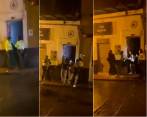 Los menores de edad fueron sorprendidos en plena fiesta el pasado sábado. FOTOS: CAPTURA DE VIDEO