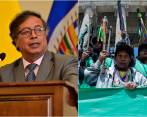Petro aseguró que las afirmaciones de varias figuras políticas era desconocer la cultura indígena. FOTOS: COLPRENSA