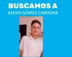 Alexis Gómez Cardona está desaparecido desde el pasado sábado. FOTO Cortesía
