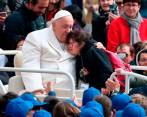 El papa sostuvo un diálogo con jóvenes para un documental de Star +. FOTT GETTY