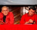 Alias Antonio García y Pablo Beltrán, cabecillas del ELN. FOTO: COLPRENSA