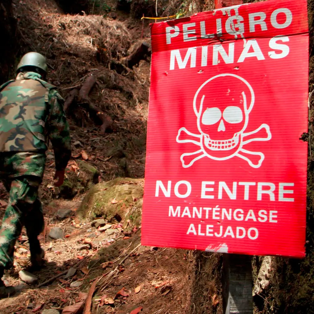 Los menores se vieron afectados por un explosivo que se encontraron en una vereda de San Andrés de Cuerquia, Antioquia. FOTO: JAIME PÉREZ