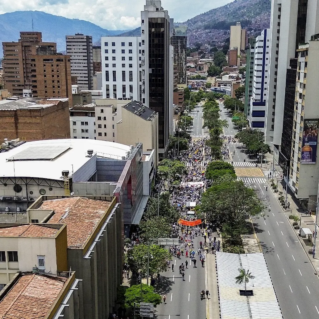 La Avenida Oriental tendrá restricciones este miércoles por las protestas. FOTO: Camilo Suárez Echeverry
