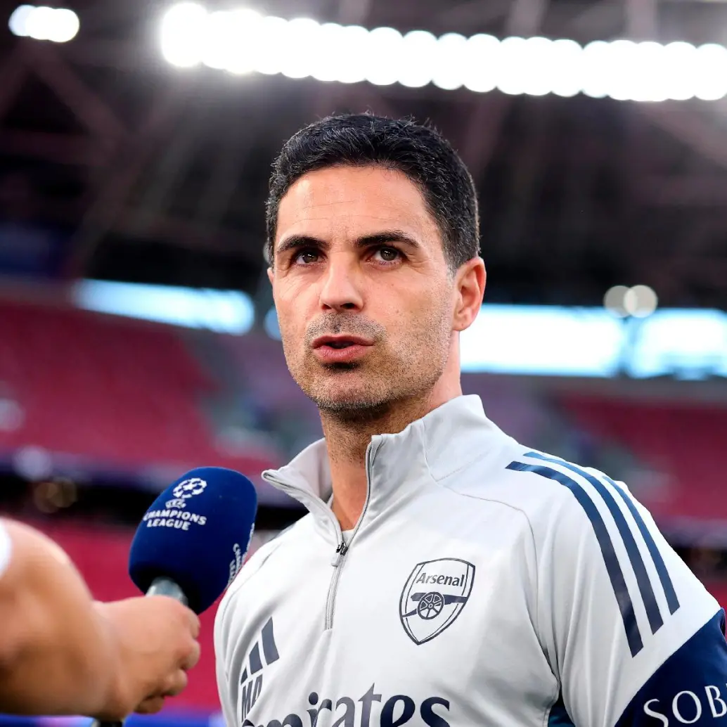 Mikel Arteta, entrenador del Arsenal. FOTO X-LIGA DE CAMPEONES