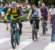 El Inder confirmó que este domingo no habrá ciclovía en el Estadio ni en El Poblado, con el fin de facilitar la movilidad de las personas, ya que por la Maratón Medellín hay varias vías cerradas. FOTO EL COLOMBIANO