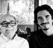 Esteban García Garzón (der.), director, guionista y dramaturgo colombiano, sobrino del Nobel Gabriel García Márquez (izq.), falleció este viernes. FOTO Centro Gabo