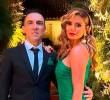 El técnico Vicente Sánchez junto a su esposa Paula Gómez. FOTO INSTAGRAM
