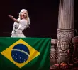 Lady Gaga se presentó el 3 de mayo en Brasil. FOTO Tomada de redes sociales