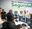 El gobernador de Antioquia, Andrés Julián Rendón, en el Nodo Departamental de Seguridad. FOTO: Cortesía Gobernación