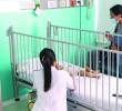 El Hospital Infantil Santa Ana queda en el barrio Manila, de El Poblado. Atiende anualmente a 12.000 niños y fue por mucho tiempo referente regional en manejo de desnutrición crónica infantil. FOTO Camilo Suárez.