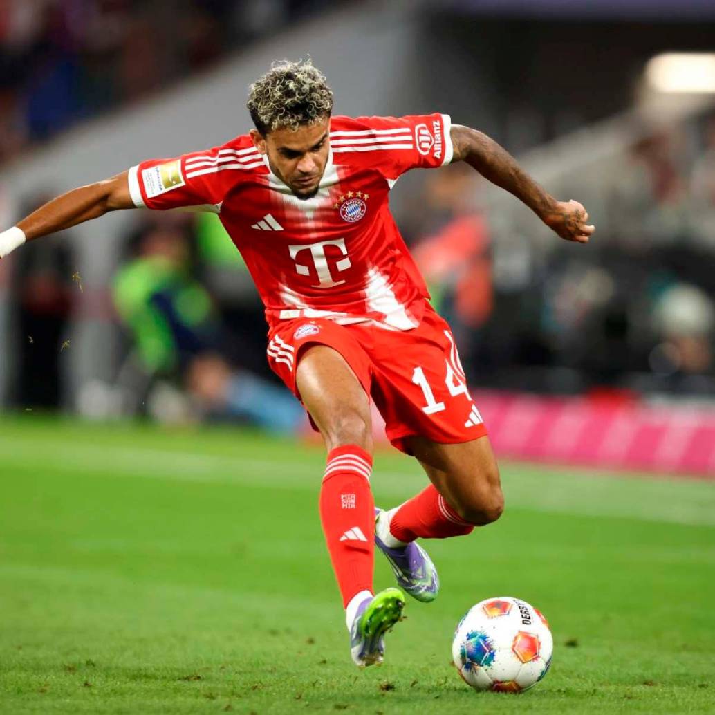 El Guajiro Luis Díaz tiene cifras muy positivas en su presente con el Bayern Múnich, tanto en la Bundesliga como en la Champions League. FOTO: Getty