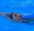 La antioqueña Tiffany Murillo es una de las máximas medallistas de Colombia en los Panamericanos de Natación que terminan este viernes en Medellín y Guatapé. FOTO: EL COLOMBIANO