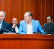 Benedetti (izquierda) dijo que el Gobierno ve “con buenos ojos” la resucitada reforma laboral. Pidió que incluya derechos progresivos para la clase trabajadora. FOTO: MININTERIOR